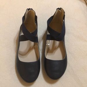 Childrens place Girls’ Navy Ballet flats size 3 youth